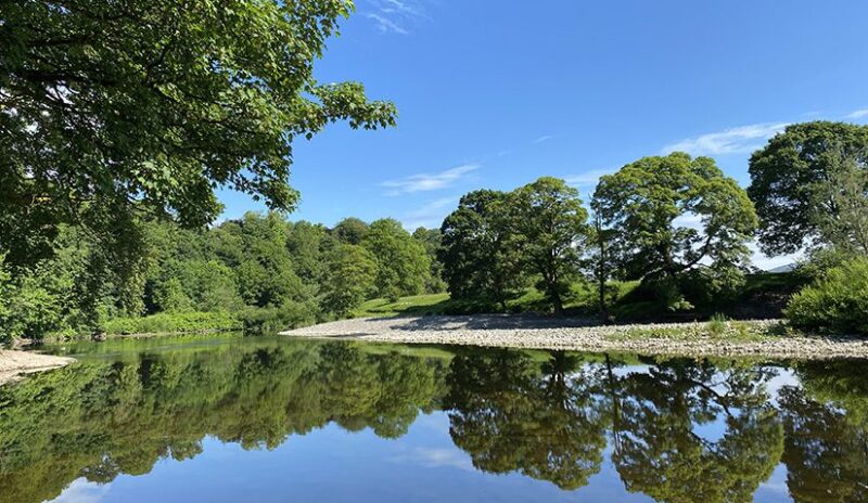 The River Lune at Kirkby Lonsdale, near Ruskin's View